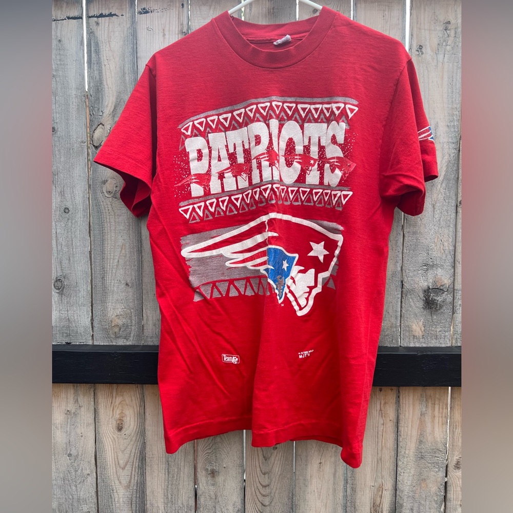 Vintage New England Patriots Team NFL TShirt 1993